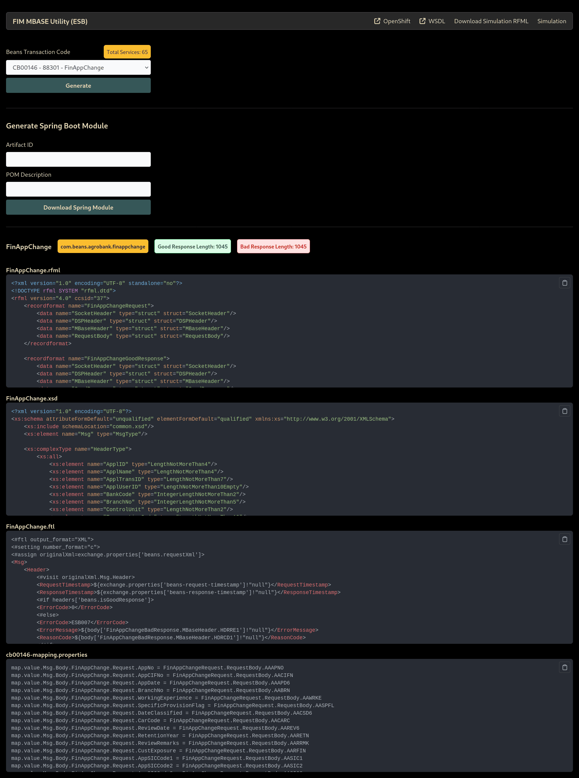 ESB Internal Toolkit